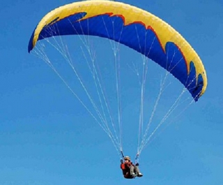  Paragliding in the skies 